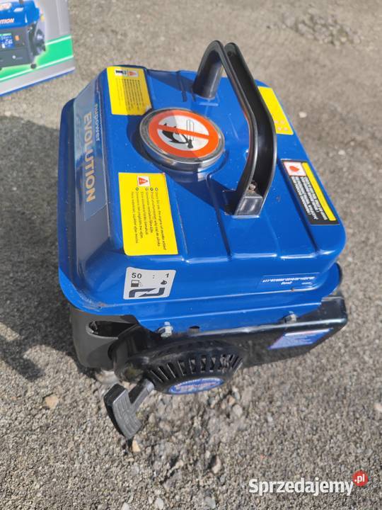 Agregat prądotwórczy leciutki 1faza 780W Pozostałe Będzin