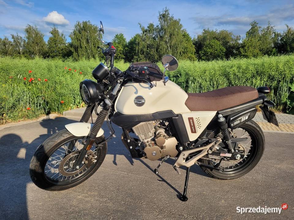 ZIPP CAFE RACER 125 Motoryzacja Piaski