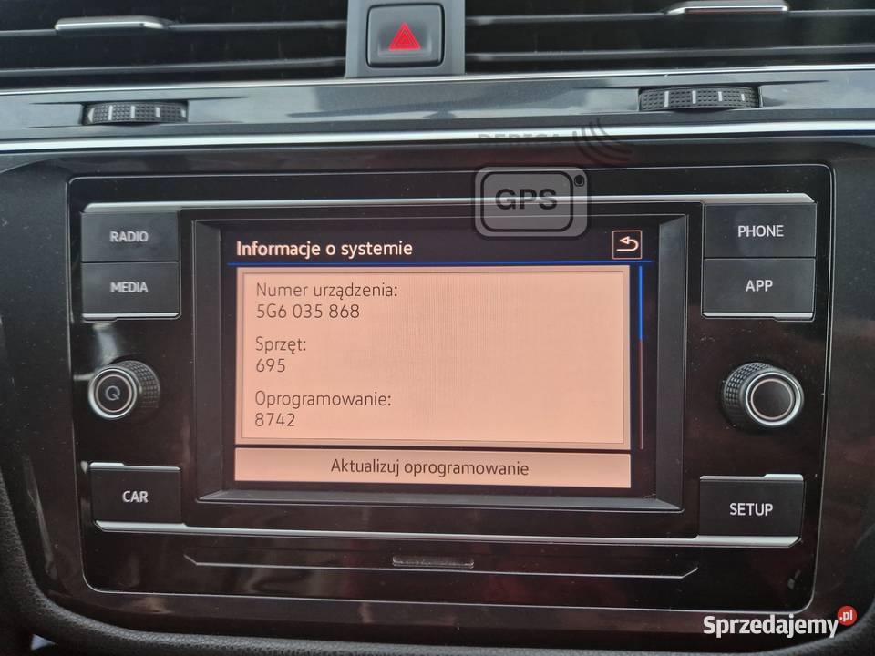 Polskie Menu Volkswagen VW Tiguan II Mib 2 MEN2 Rzeszów