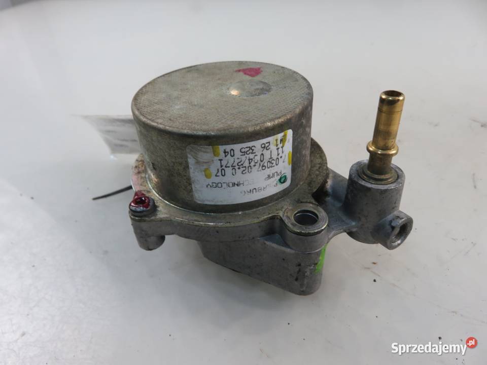 POMPA VACUM OPEL INSIGNIA A 20 Turbo 12632504 osobowe Pompy podciśnieniowe małopolskie