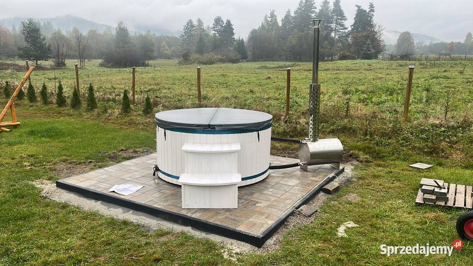 Balia ogrodowaKOMPLET Gorąca beczka Jacuzzi Jacuzzi Podsarnie