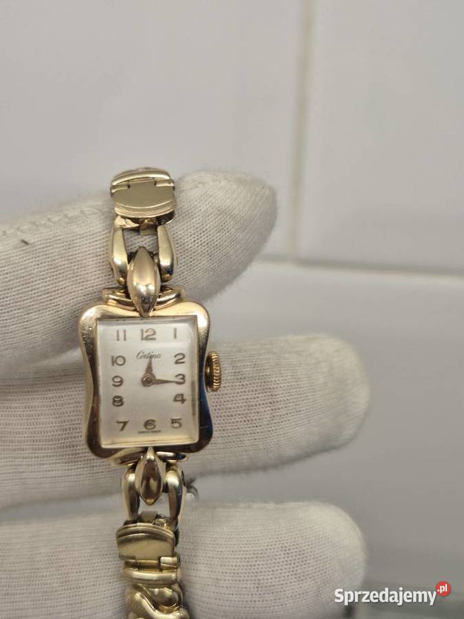 Rzadki zegarek vintage Certina Au Zegarki i Biżuteria Chorzów