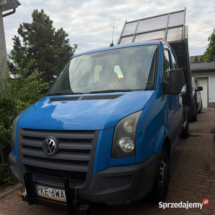 Volkswagen Crafter wywrotka kupiony w Polsce wielkopolskie Kępno sprzedam