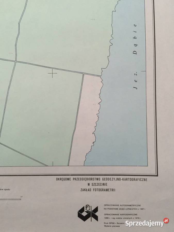 2535 Mapa Tematyczna Szczecina zachodniopomorskie Szczecin