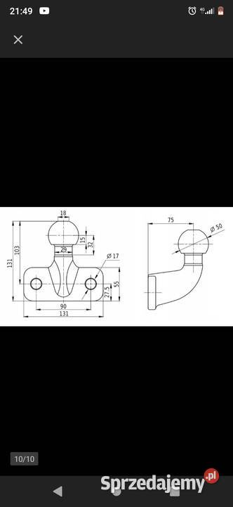 Hak holowniczy osobowe Łódź