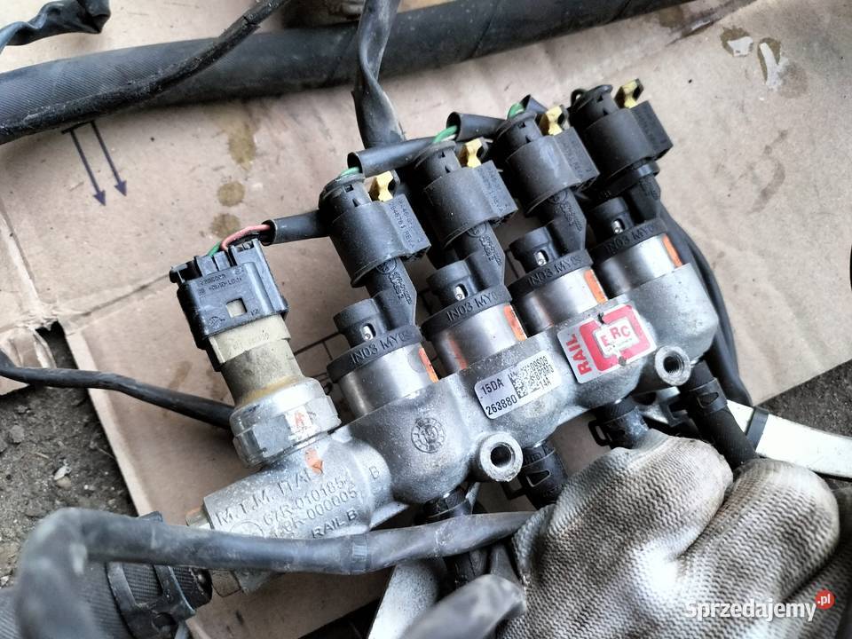 INSTALACJA GAZU LPG SEKWĘCJA BRC 4 CYLINDRY Elementy instalacji LPG Kamień-Kolonia