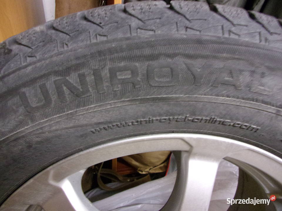 Koła zimowe z oponami UNIROYAL 2156516 Alu felgi Warszawa