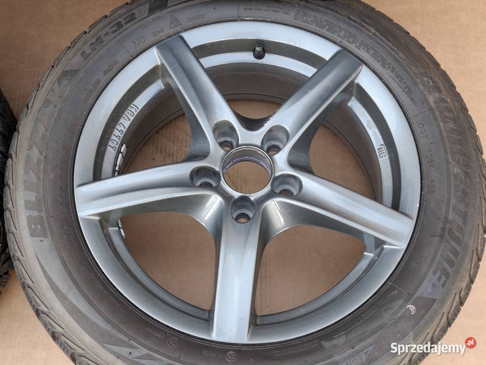 KOŁA ALUFELGI ALUTEC 16 5X112 7J ET38 OPONY ZIMA Bieleń sprzedam