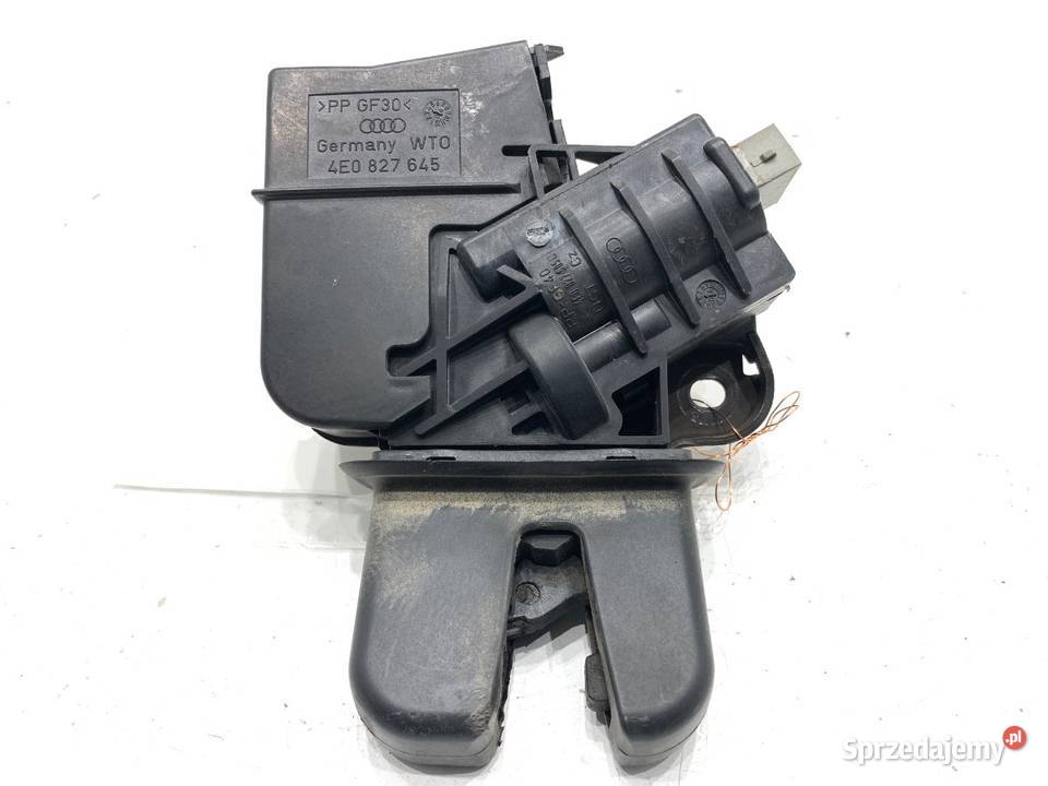 ZAMEK KLAPY TYŁ AUDI A6 C6 SedanLimuzyna Zamki, wkładki i kluczyki sprzedam