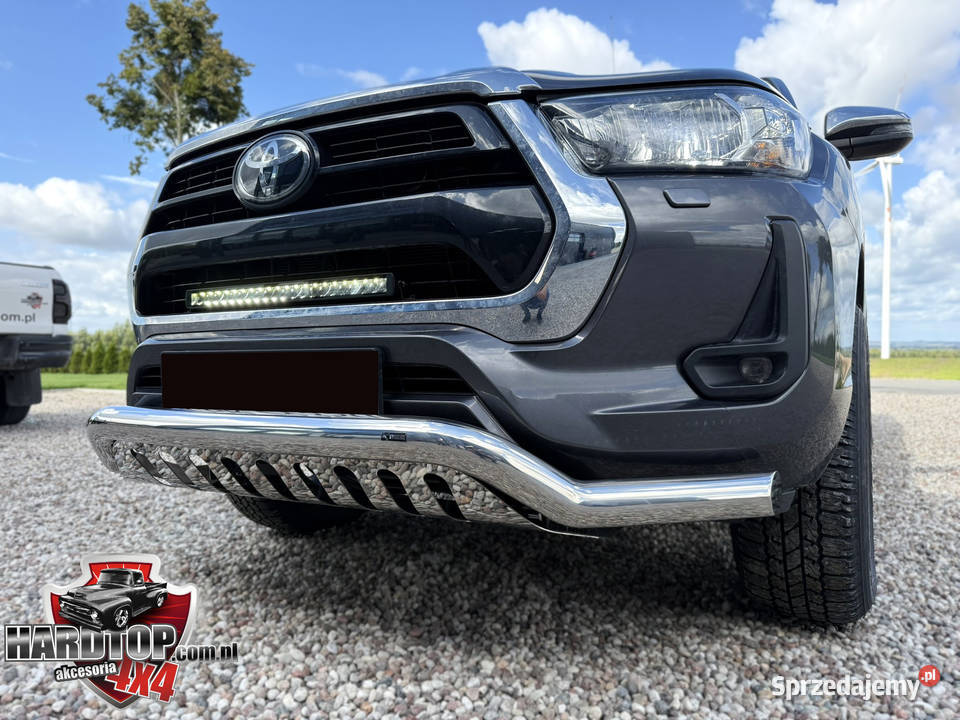 Orurowanie rozłożyste z blachą Toyota Hilux 2006 Orurowanie Pasłęk