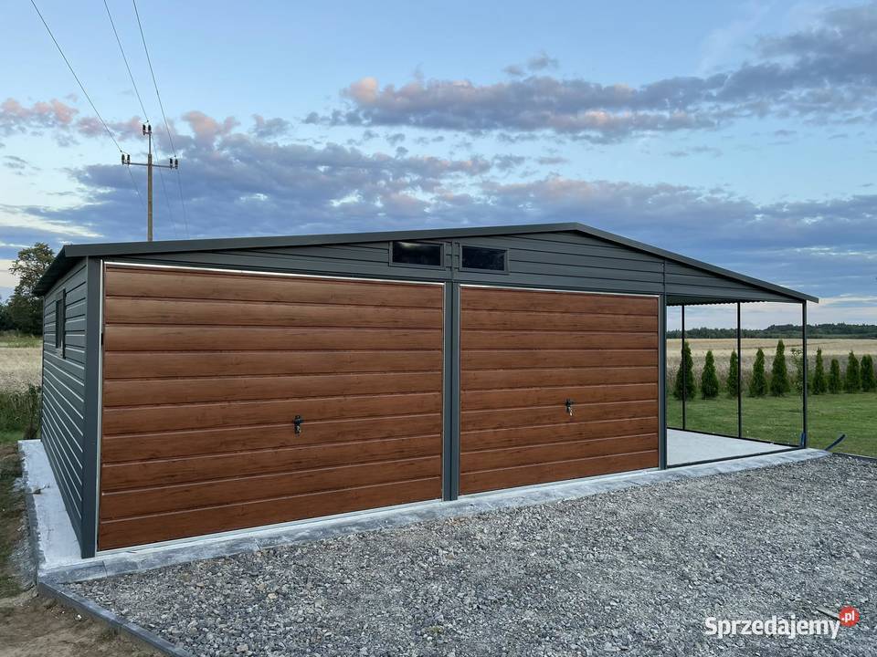 garaż blaszany wiata schowek domek CAŁA POLSKA Mława