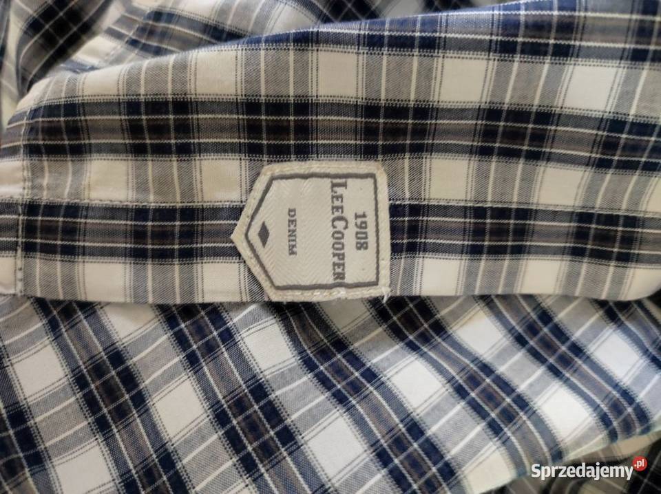 oryginalna męska koszula elegancka sportowa lee Rozmiar XL Kielce