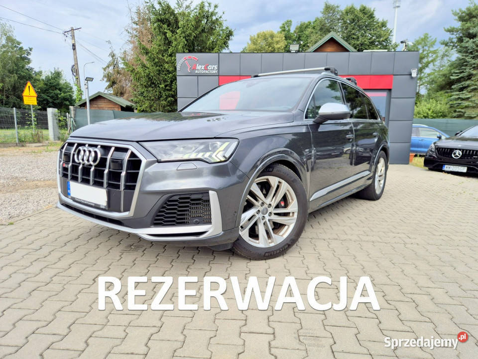 Audi SQ7 Sq7 Salon Polska Bezwypadkowy bluetooth Konstancin-Jeziorna