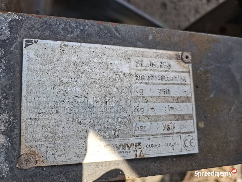 Merlo Roto 4018 EVS 1998rPartsCzęści wielkopolskie Wilkowo