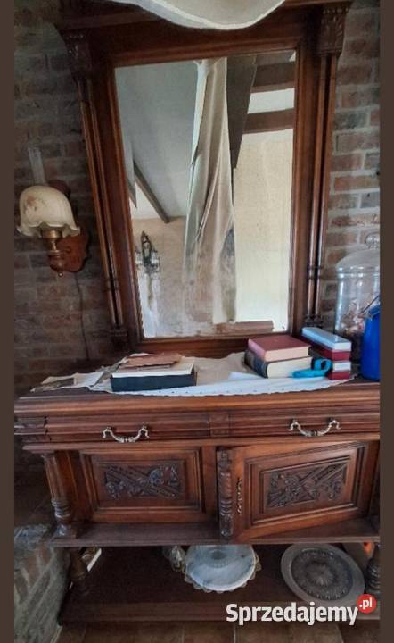 KOMODA Z LUSTREM Meble Nysa sprzedam