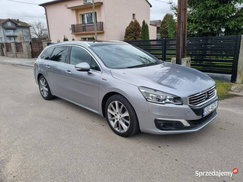Peugeot 508 SW 20 HDI 150 GTLine Bogate komputer pokładowy śląskie