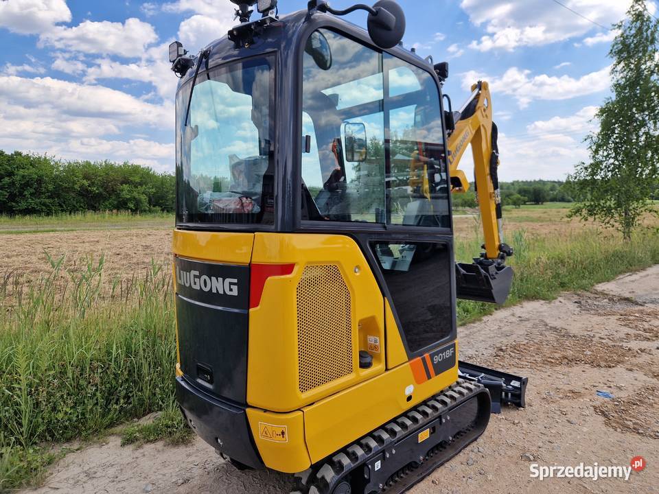 Nowa minikoparka LIUGONG 8018F 19 tony rozsuwane Ryżki