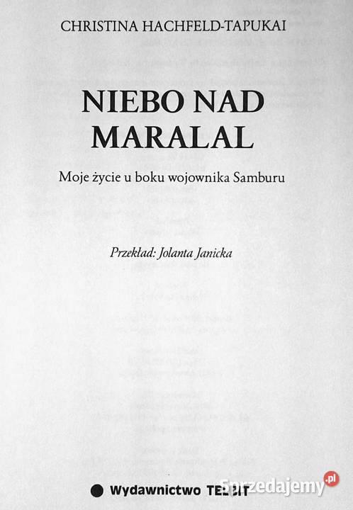 Niebo Maralal Christina HachfeldTapukai