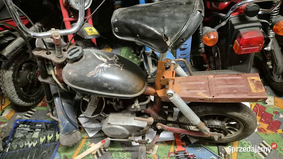 Motorynka m1 siedzenie podlaskie Hryniewicze