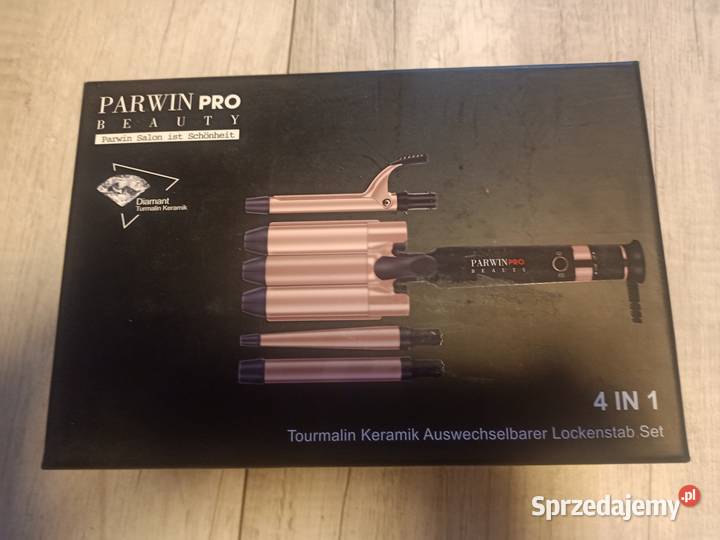 Zestaw 4 w 1 Lokówka PARWIN PRO BEAUTY Poręba