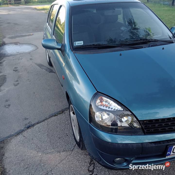 Sprzedam samochód RENAULT clio 2 14 16v wspomaganie kierownicy Łasin