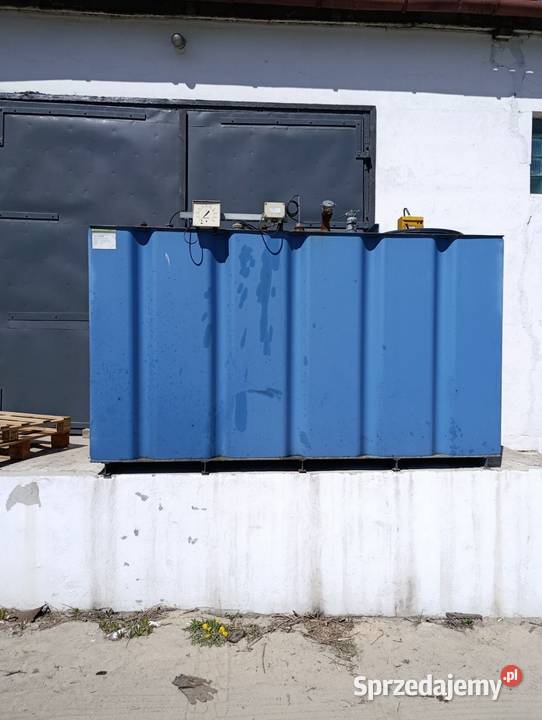 Stalowy zbiornik na paliwo chemikalia 4800l lubelskie Hrubieszów