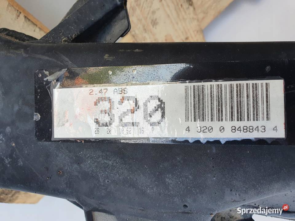 Mercedes W126 SEC BELKA TYLNEGO ZAWIESZENIA Tył lubelskie Rudka sprzedam