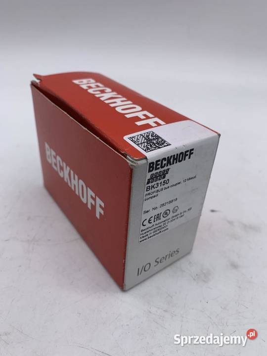 Beckhoff BK3150 Profibus Compact Bus Coupler Warszawa