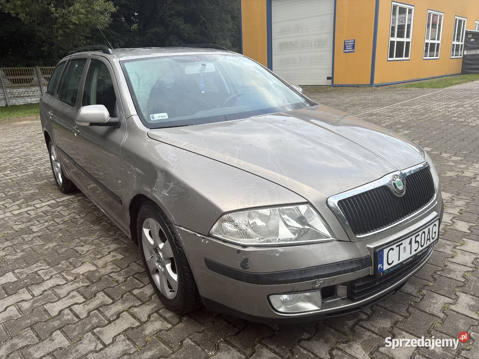 Skoda octavia 19 TDI 2008 Hak 317000km kujawsko-pomorskie Skępe