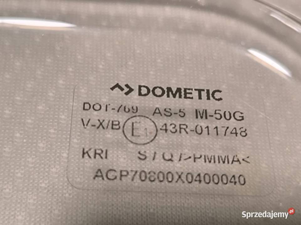 Szyby do okien Dometic