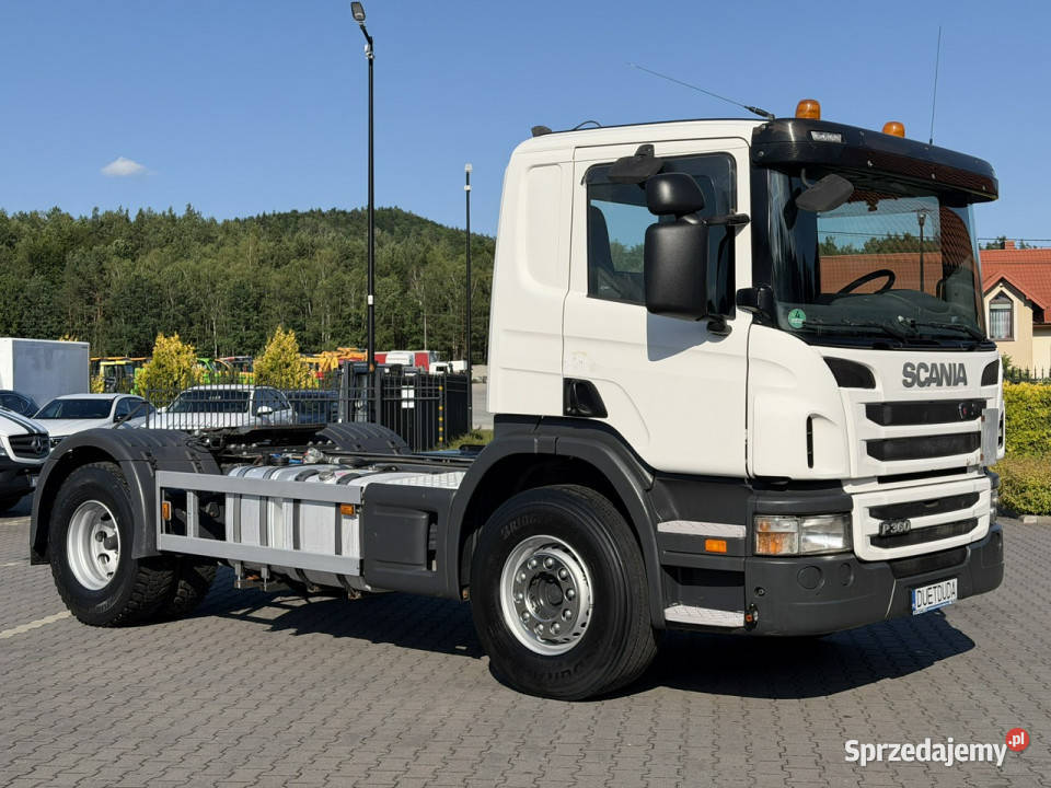 Scania P 360 EURO 5 4x2 Niska Kabina Hydraulika Widełki