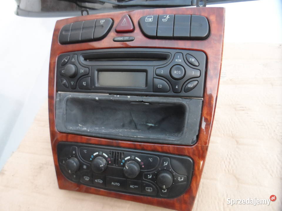 merceds A203 W203 radio BECKER QO2 panel Legnica