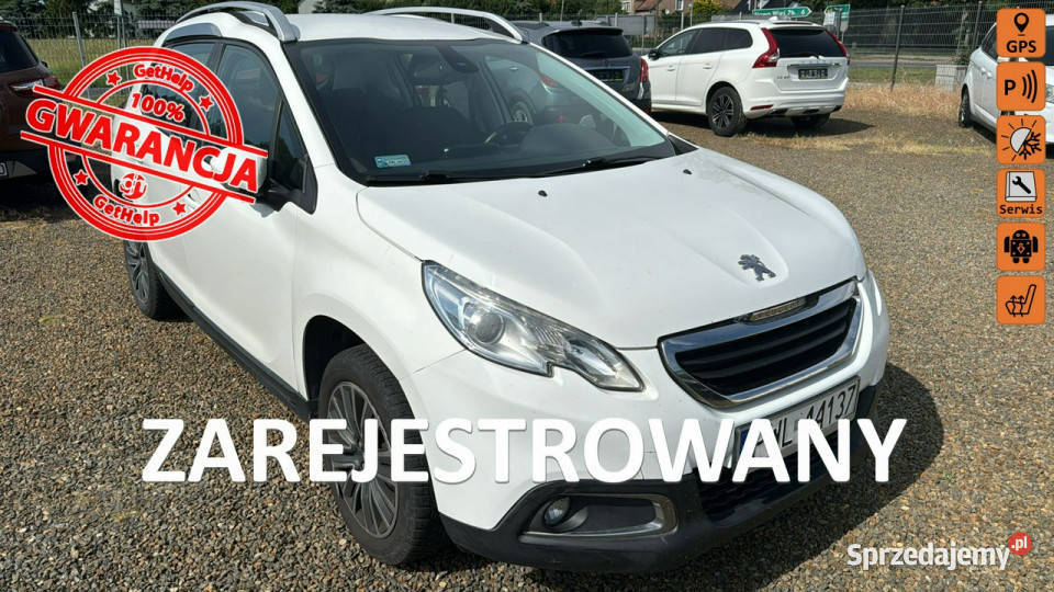 Peugeot 2008 klima, zarejestrowany, gwarancja! I (2013-2019)