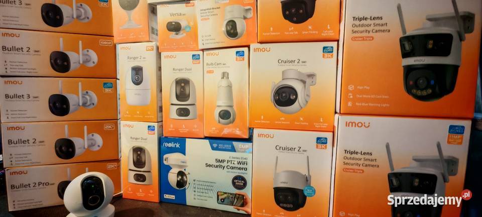 IMOU Kamery WIFILAN zewnętrze i wewnętrzne Kamery Szczecin