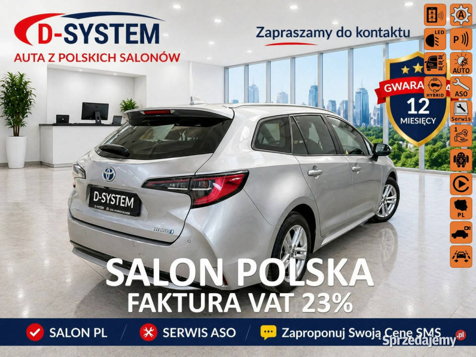 Toyota Corolla 2023 Salon Polska 1Właściciel Toyota Białystok