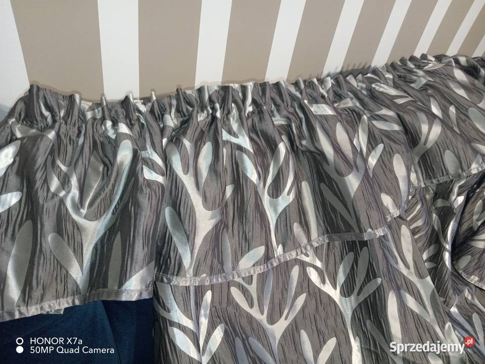 Stylowe zasłony komplet lambrekin 230x140 Super Kielce