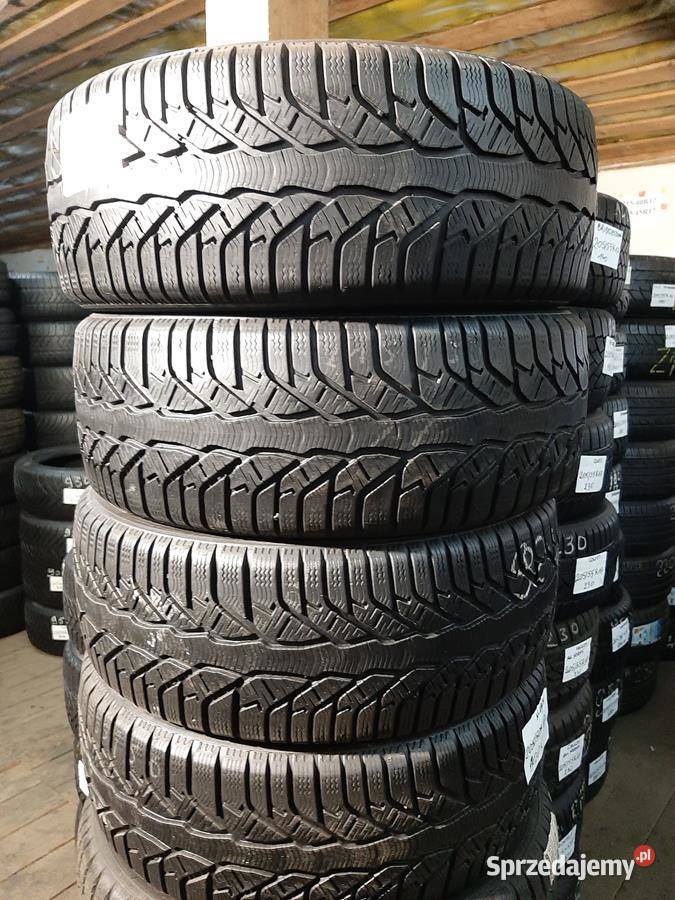4x Opona UŻYWANA ZIMOWA 20550R17 KLEBER 119 Motoryzacja Zaścianki sprzedam