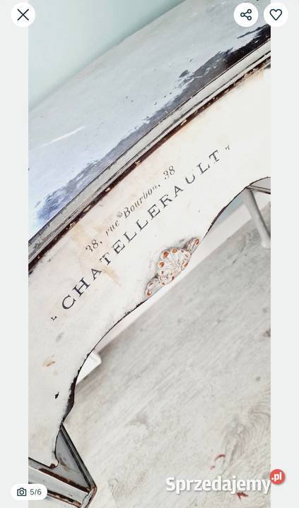 Toaletka retro shabby chic pomorskie Lębork