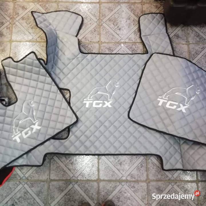 Man dywaniki pikowane eko skóra Tgl Tgx Łosice
