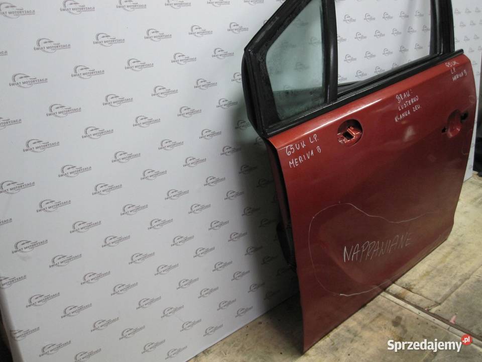 OPEL MERIVA B 12r drzwi lewe przód