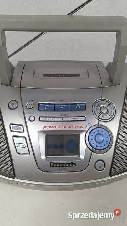 PANASONIC RXES25 Radiomagnetofon przenośny z CD wielkopolskie