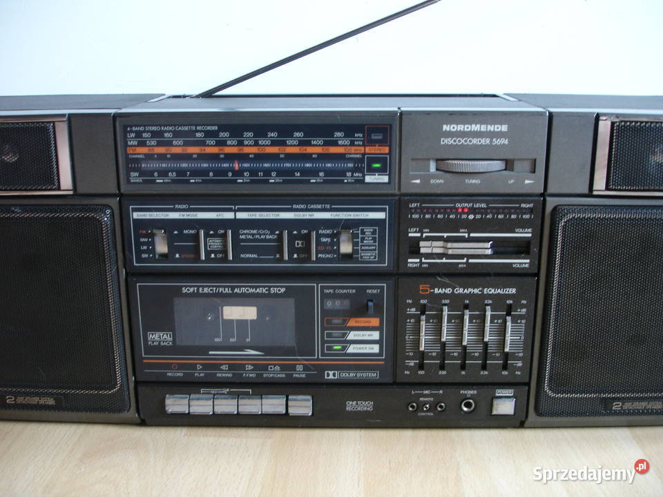 Radiomagnetofon NORDMENDE 5694 lubuskie Zielona Góra