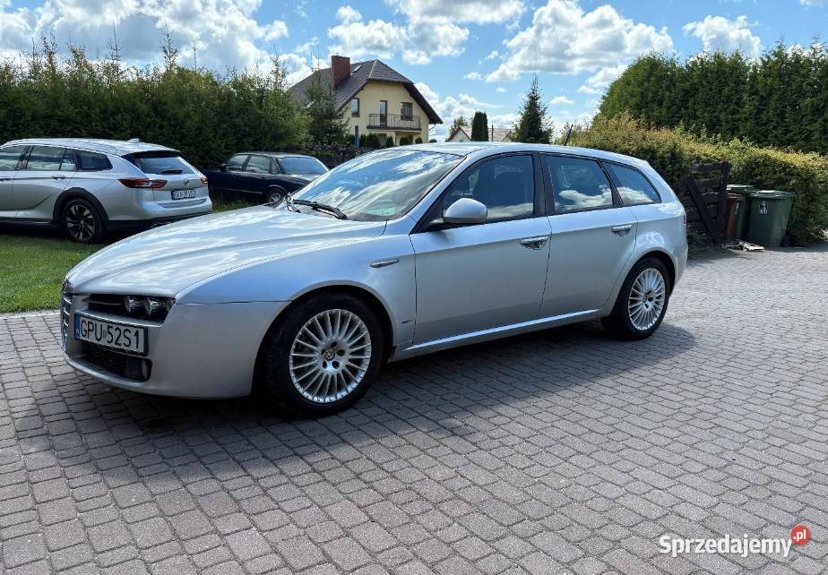 Alfa Romeo 159 19 JTDm 190 2008 224 Bez wkładu pomorskie Mezowo