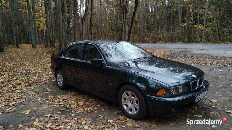 BMW E39 lift 520d beżowa skóra zamiana poduszka powietrzna Motoryzacja Olsztyn sprzedam