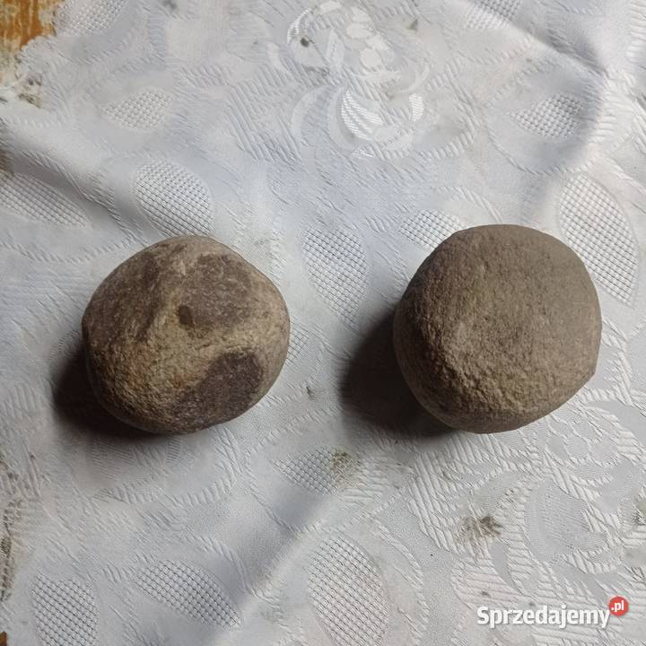 Kula Armatnia Kamienna 2 Sztuki Kamień Pomorski