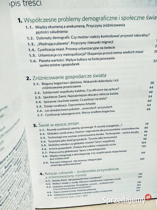 Geografia XXI wieku ćwiczenia używane nowe Warszawa
