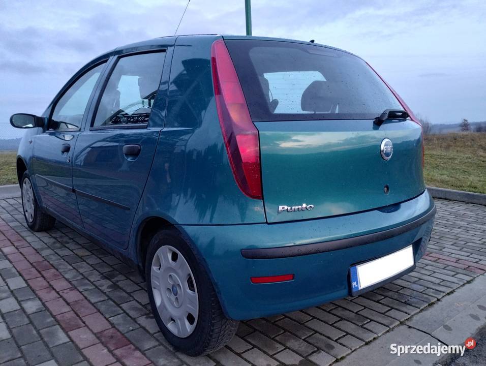 FIAT PUNTO 12 8vGAZ Sekwencja Wspomaganie Salon benzyna+LPG