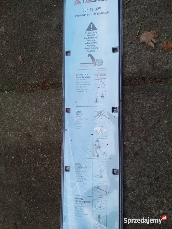 Nowa prowadnica Tagred2 nowe łańcuchy Bielsk Podlaski