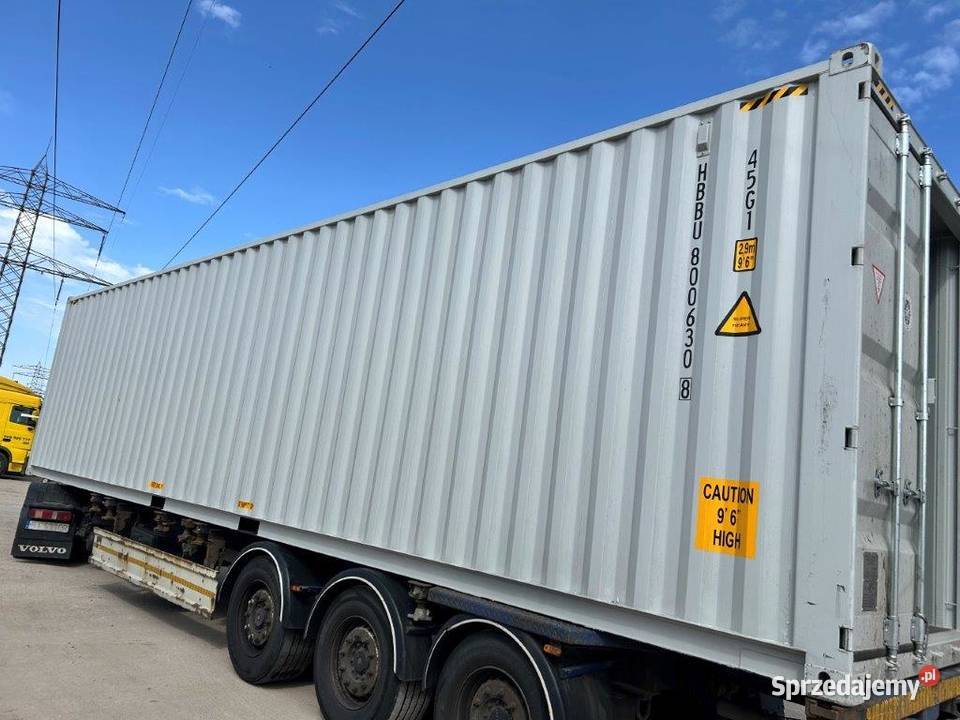 Kontener morski magazynowy budowlany 40 HC OW Piła