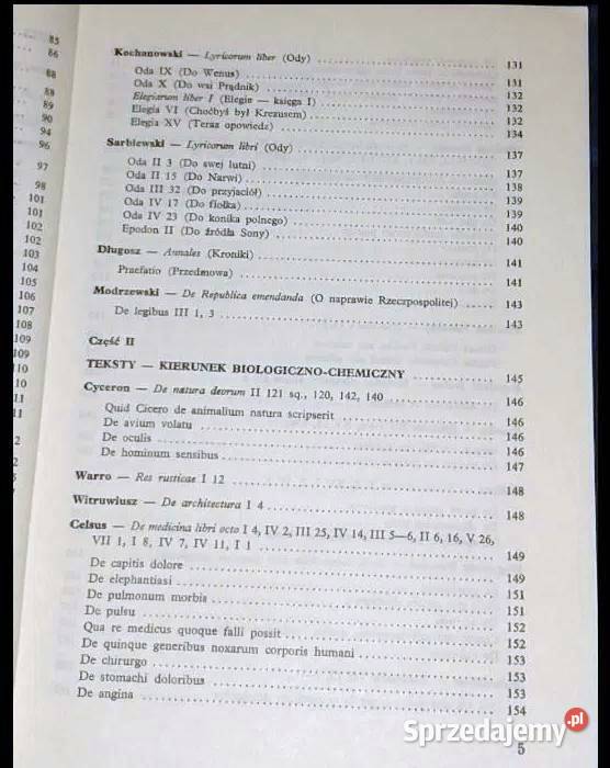 Teksty łacińskie liceów ogólnokształcących Wanda miękka Chełm